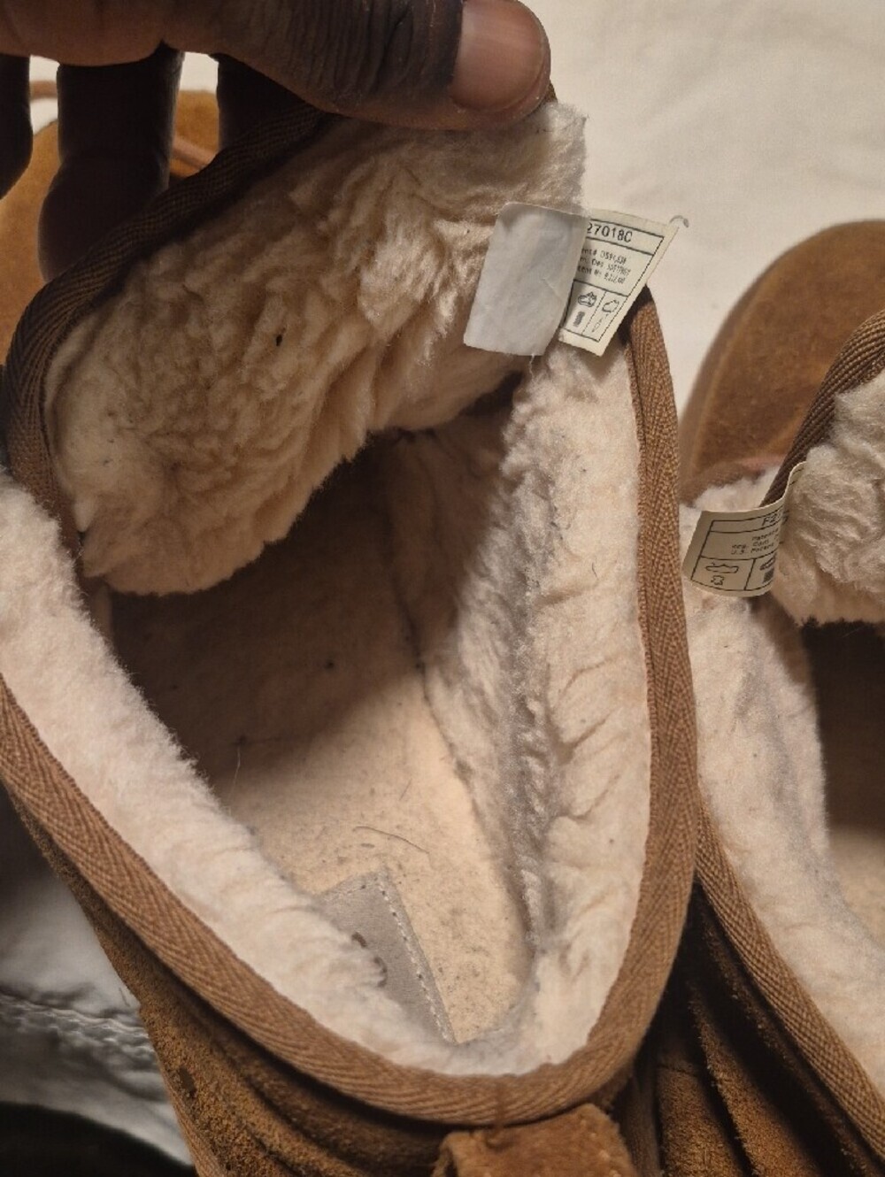 UGG Men's Brown Suede Rain & Snow Boots - Picture 7 of 8